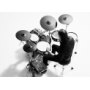 Roland KD-A22 Bass Drum Trigger Attachment. Convert Your 22-Inch Acoustic Kick Drum into a Trigger for V-Drums Modules
